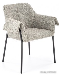 Стул с подлокотниками Halmar K522 (серый/черный)
