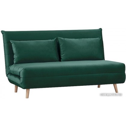 Диван Signal SPIKE II VELVET (TAP.189 зеленый/бук)