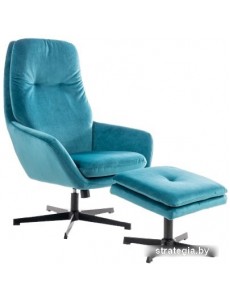 Интерьерное кресло Signal Ford Velvet (бирюзовый)