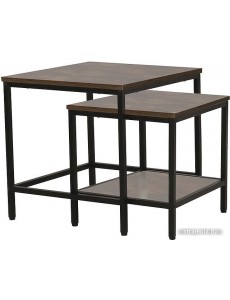 Журнальный столик Signal WENDY B (коричневый/черный)