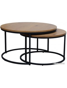 Журнальный столик Signal Atlanta II (дуб/черный)