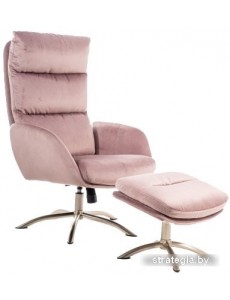 Интерьерное кресло Signal Monroe Velvet (античный розовый)