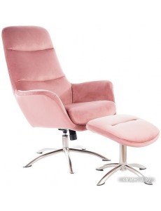 Интерьерное кресло Signal Nixon Velvet Bluvel 52 (античный розовый)