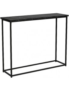 Журнальный столик Signal ROSSI C (черный мрамор/черный)