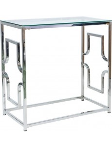 Кухонный стол Signal Versace C (серебристый)