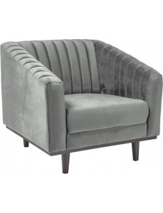 Интерьерное кресло Signal Asprey Velvet 1 (серый)