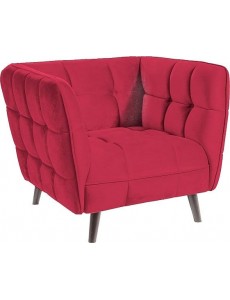 Интерьерное кресло Signal Castello Velvet 1 Bluvel 59 (бордовый)