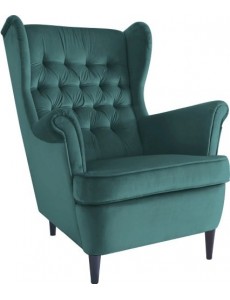 Интерьерное кресло Signal Harry Velvet Bluvel 78 (зеленый)