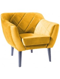 Интерьерное кресло Signal Karo 1 Velvet Bluvel 68 (карри)