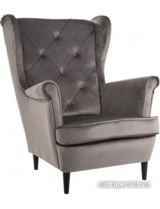 Интерьерное кресло Signal Lady Velvet Bluvel 14 (серый)