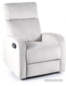 Реклайнер Signal Olimp Velvet Bluvel 03 (светло-серый)