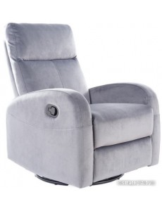 Реклайнер Signal Olimp Velvet Bluvel 14 (серый)
