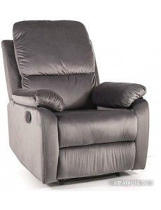 Реклайнер Signal Spencer 1 Velvet Bluvel 14 (серый)