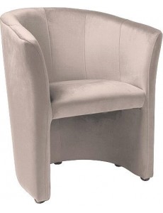 Интерьерное кресло Signal Tm-1 Velvet Bluvel 40 (темно-бежевый/венге)