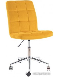 Офисный стул Signal Q-020 Velvet (желтый)