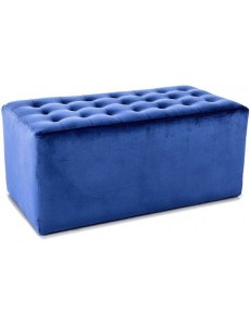 Пуфик Signal Lori 2 Velvet Bluvel 86 (темно-синий)