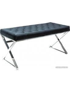 Пуфик Signal Onyx (черный/хром)