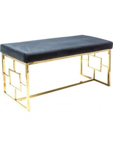 Пуфик Signal Noir (черный/золотистый)