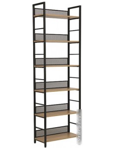 Стеллаж Signal Raw R6 (дуб/черный)