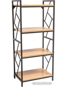 Стеллаж Signal Tablo R4 (дуб/темно-коричневый)