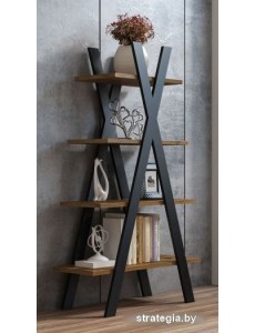 Стеллаж Signal Tipi (дуб вотан/черный)