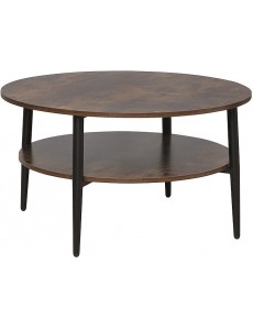 Журнальный столик Signal ELLA A (коричневый/черный)
