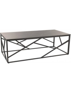 Журнальный столик Signal ESCADA A III (серый мрамор/черный 120/60)