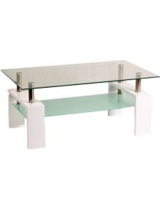 Журнальный столик Signal Lisa Basic II (белый лак)