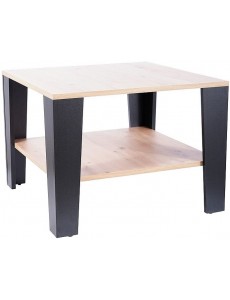 Журнальный столик Signal Quadra QUADRADWC (дуб вотан/черный)