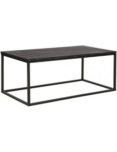 Журнальный столик Signal ROSSI A (черный мрамор/черный)