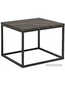 Журнальный столик Signal ROSSI B (черный мрамор/черный)