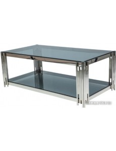 Журнальный столик Signal Fossil A (прозрачный/хром)