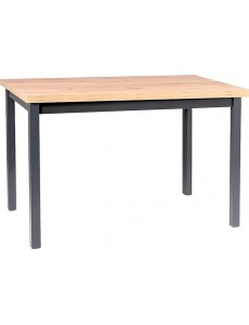 Кухонный стол Signal Adam 100x60 (дуб артизан/черный)