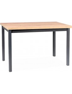 Кухонный стол Signal Adam 120x68 (дуб артизан/черный)