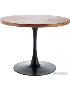 Кухонный стол Signal Amadeo AMADEOORCFI100 (орех/черный)