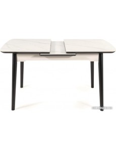 Кухонный стол Signal Apollo APOLLOBC120 (белый/черный)