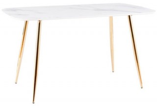 Signal Ceres 140x80 (белый/золотой)