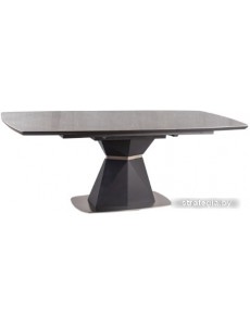 Кухонный стол Signal Cortez Ceramic 160x90 (серый/серый)