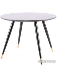 Кухонный стол Signal Cyryl II (черный/золотой)