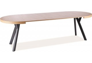 Signal Domingo 100/250x100 (дуб/черный)