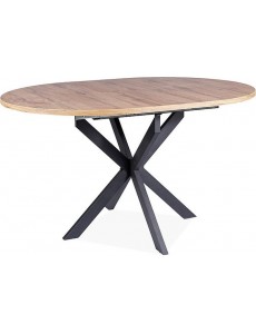 Кухонный стол Signal Gaston GASTONDAC100 (дуб артизан/черный)