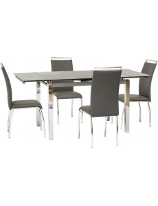 Кухонный стол Signal GD-017 (серый)