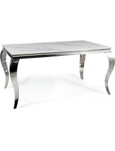 Кухонный стол Signal Prince ceramic PRINCEBCH180 (белый/хром)