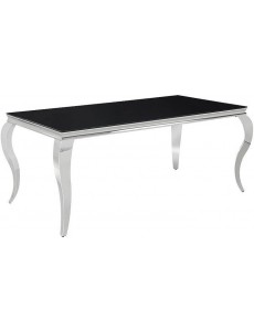 Кухонный стол Signal Prince PRINCECCH180 (черный/хром)