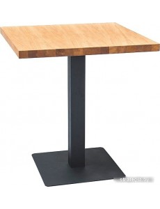 Кухонный стол Signal Puro laminat 60 (дуб/черный)