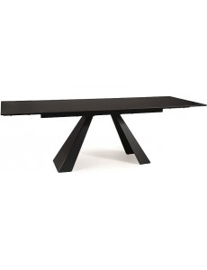Кухонный стол Signal Salvadore ceramic SALVADORECC160 (черный)