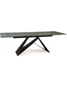 Кухонный стол Signal Westin ceramic WESTINTUC160 (бирюзовый/черный)