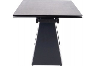 Signal Salvadore Ceramic 160/240x90 (серый мрамор/черный матовый)