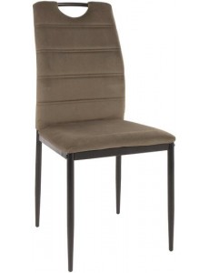 Стул Signal Rip Velvet (bluvel 77 оливковый/черный)