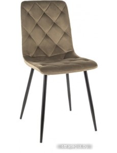 Стул Signal Jerry Velvet (bluvel 77 оливковый/черный)